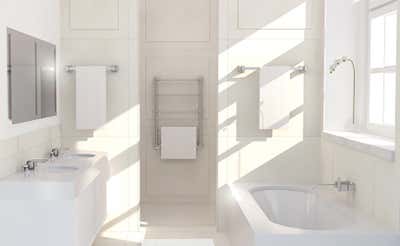  Modern Apartment Bathroom. Villa Frankfurt by Uli Wagner Design Lab.