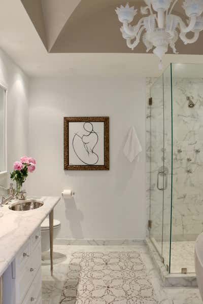 Transitional Apartment Bathroom. Chicago Penthouse by Danielle Richter Design.