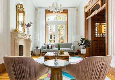  Victorian Living Room. Garfield Brownstone by Ana Claudia Design.