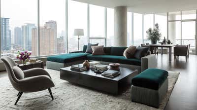  Transitional Apartment Living Room. GOLD COAST TRANSITIONAL by Michael Del Piero Good Design.