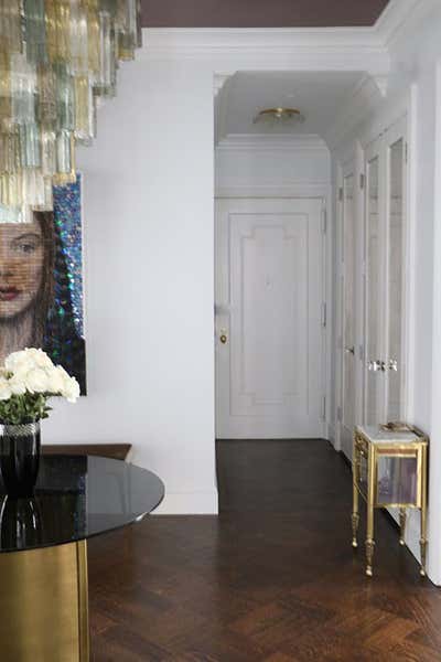  Mid-Century Modern Apartment Entry and Hall. New York Coop by Danielle Richter Design.