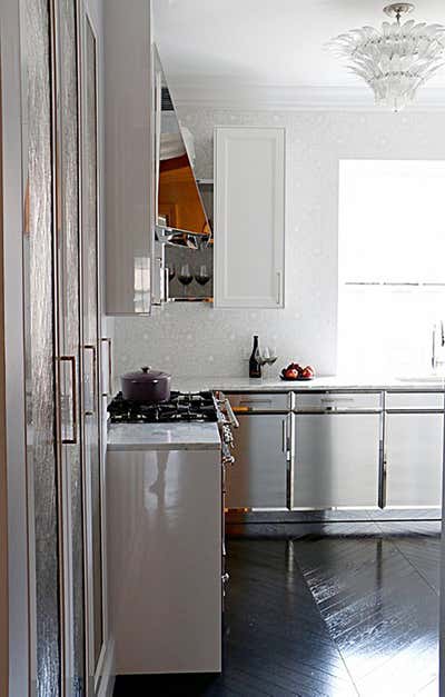  Modern Apartment Kitchen. New York Coop by Danielle Richter Design.