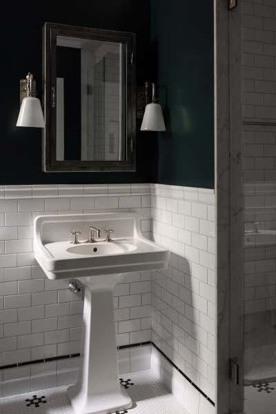  Transitional Apartment Bathroom. Classic Six by Gramercy Design.