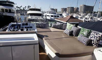  Modern Vacation Home Exterior. Marina Del Rey Yacht by The Luster Kind.