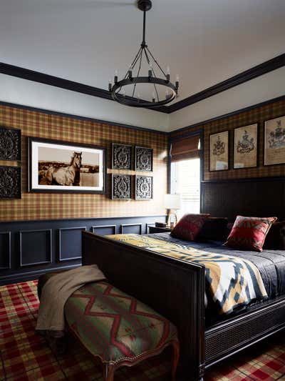  Southwestern Bedroom. Oklahoma Country House by Greg Natale.