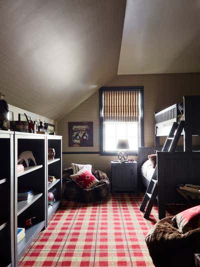 Southwestern Country House Children's Room. Oklahoma Country House by Greg Natale.