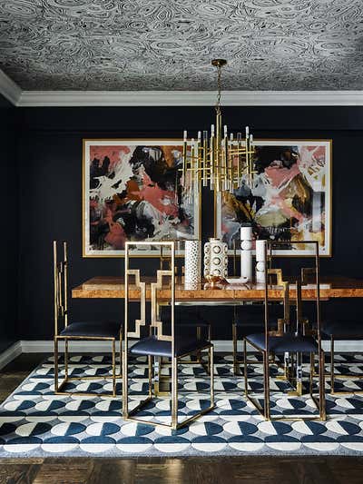  Contemporary Apartment Dining Room. New York Pied-A-Terre by Greg Natale.