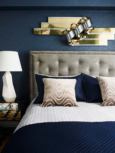  Maximalist Bedroom. New York Pied-A-Terre by Greg Natale.