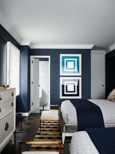  Maximalist Apartment Bedroom. New York Pied-A-Terre by Greg Natale.