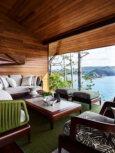  Tropical Vacation Home Living Room. Hamilton Island House by Greg Natale.