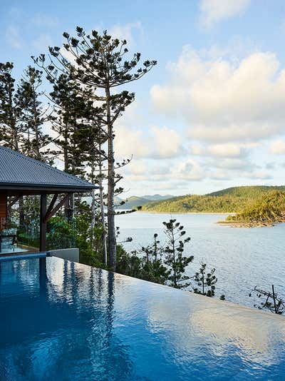  Transitional Vacation Home Exterior. Hamilton Island House by Greg Natale.