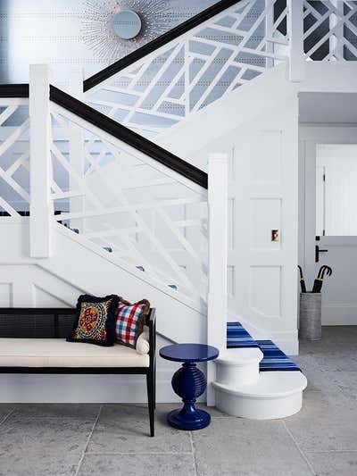  Transitional Beach Style Vacation Home Entry and Hall. Avoca House by Greg Natale.