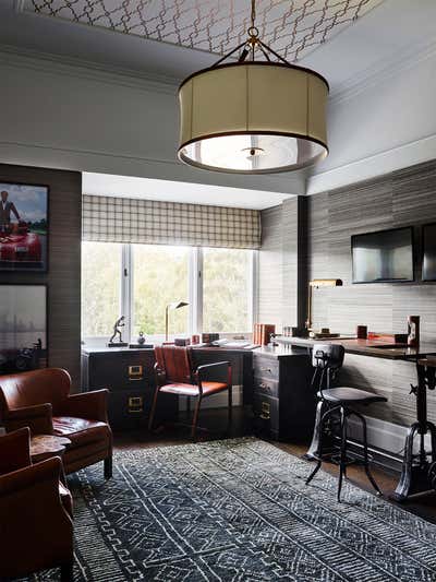 Transitional Vacation Home Office and Study. Avoca House by Greg Natale.