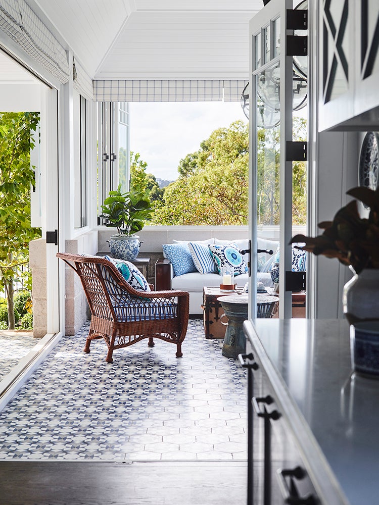 Transitional Patio and Deck