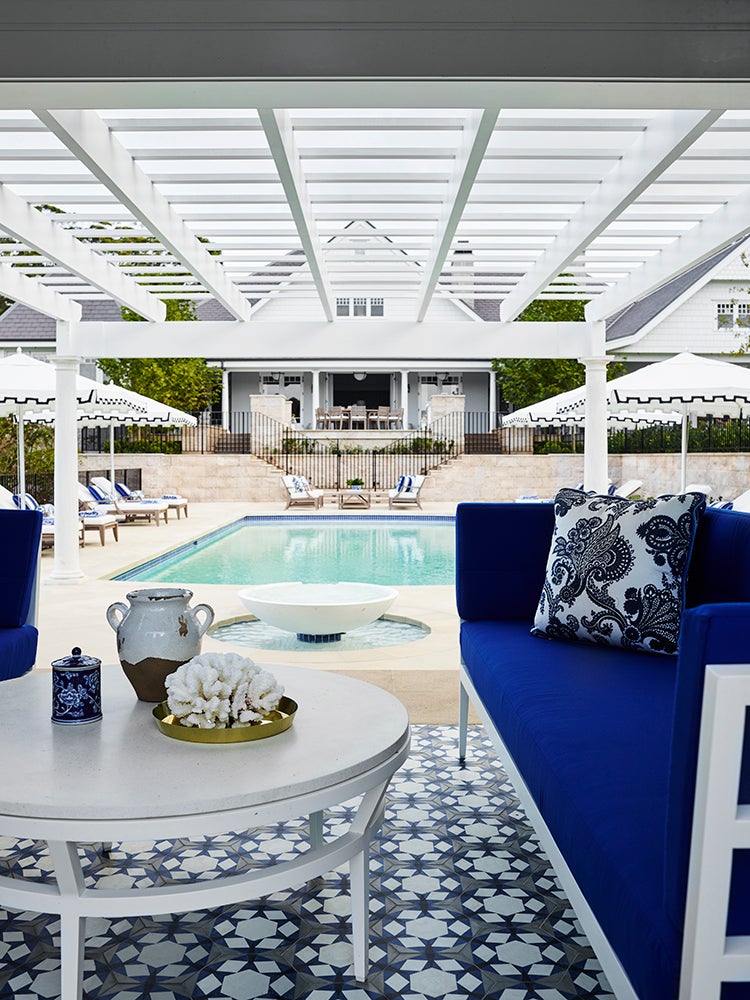 Transitional Patio and Deck