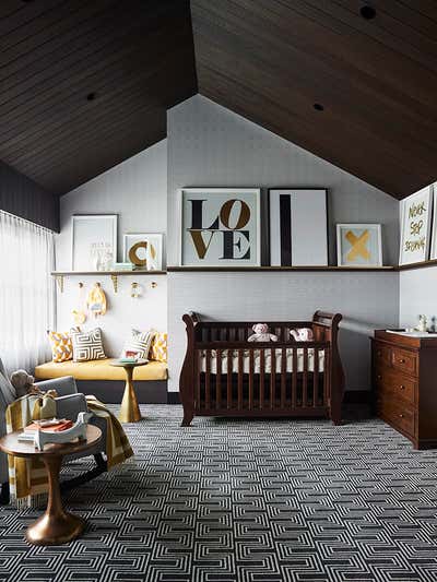  Transitional Country House Children's Room. Barwon River House by Greg Natale.