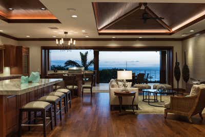  Modern Vacation Home Open Plan. MAKENA SUNSET by Tomei & Tomei Creative Consultants.