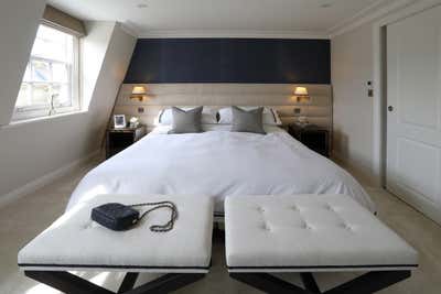  Traditional Family Home Bedroom. London Townhouse, Chelsea by Gomm Studio Ltd.