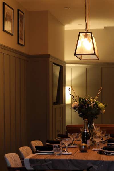  Victorian Dining Room. London Cottage, Wimbledon Village by Gomm Studio Ltd.