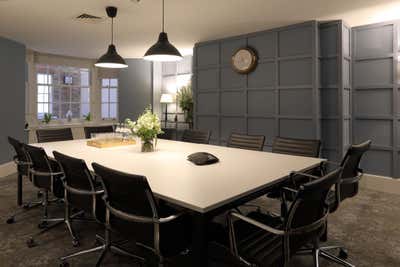  Contemporary Office Meeting Room. London Office, Mayfair by Gomm Studio Ltd.