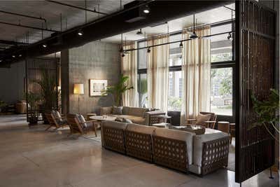  Eclectic Mixed Use Lobby and Reception. Windshell by Pernille Lind Studio.