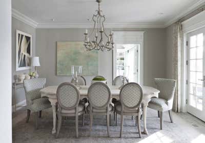  Traditional Family Home Dining Room. Southern Charm from Scratch by Marika Meyer Interiors.