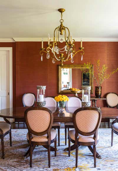  Traditional Family Home Dining Room. Brave and Bold by Marika Meyer Interiors.