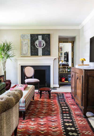  Bohemian Family Home Living Room. Brave and Bold by Marika Meyer Interiors.