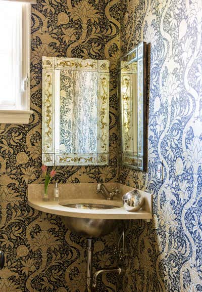  Eclectic Family Home Bathroom. Brave and Bold by Marika Meyer Interiors.