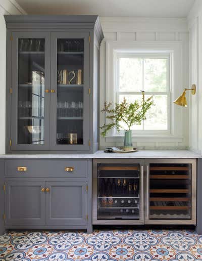  Eclectic Family Home Pantry. Quaker Hill Farmhouse by JAM Architecture.