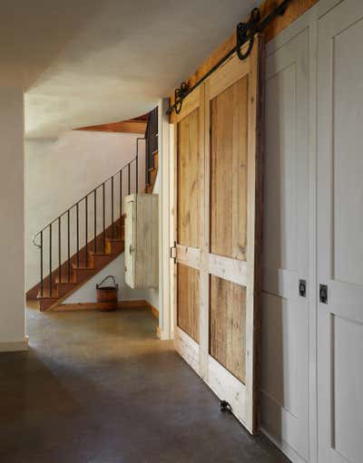  Rustic Entry and Hall. Berkshires Red Barn by JAM Architecture.