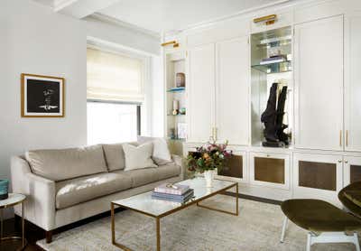  Transitional Apartment Living Room. Prewar Petite Classic by JAM Architecture.