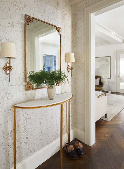 Transitional Apartment Entry and Hall. Prewar Petite Classic by JAM Architecture.