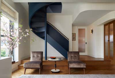  Art Deco Apartment Living Room. Brooklyn Art Deco Duplex by JAM Architecture.