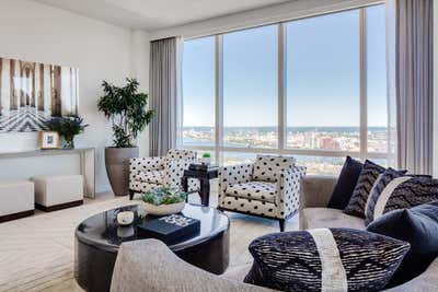  Minimalist Apartment Living Room. Millennium Tower by Kristen Rivoli Interior Design.