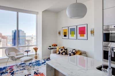  Modern Apartment Kitchen. Millennium Tower by Kristen Rivoli Interior Design.