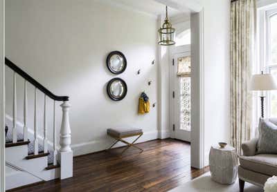  Traditional Family Home Entry and Hall. City Living Family Style by Marika Meyer Interiors.