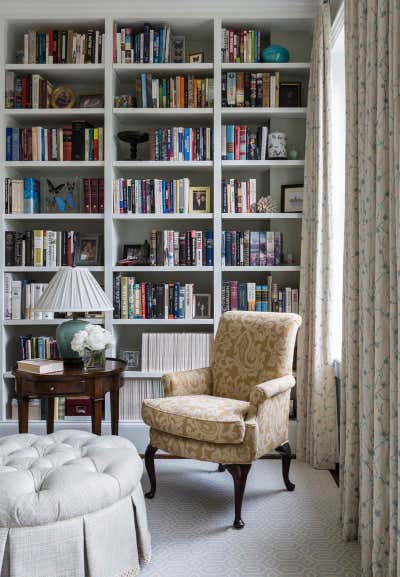 Traditional Family Home Office and Study. City Living Family Style by Marika Meyer Interiors.