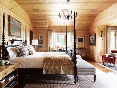  Country Country Country House Bedroom. Midwestern Camp Compound by Bruce Fox Design.