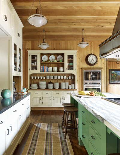  Country Country Country House Kitchen. Midwestern Camp Compound by Bruce Fox Design.
