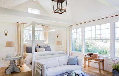  Beach Style Coastal Beach House Bedroom. Salt Marsh by Lisa Tharp Design.
