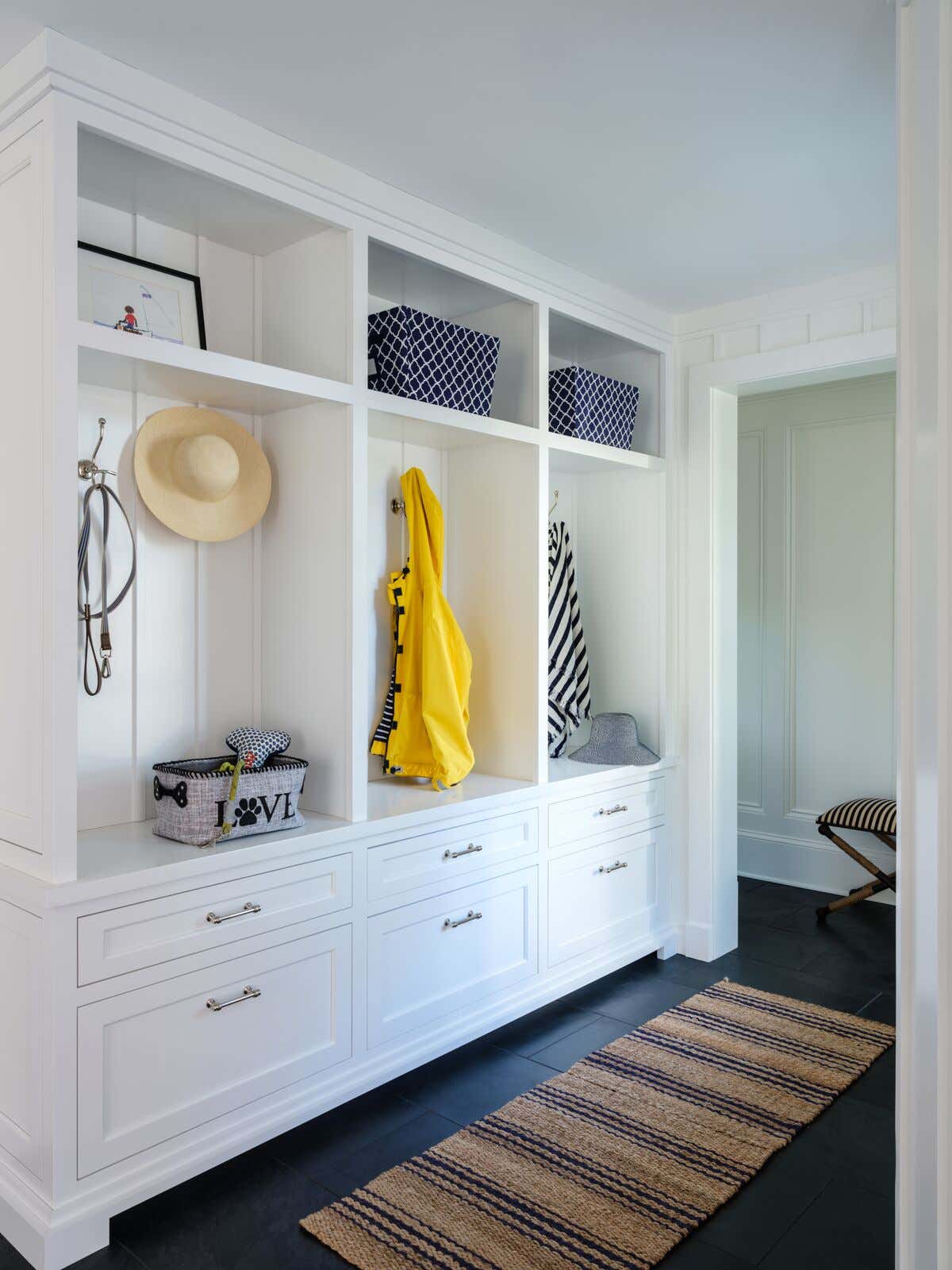 Traditional Storage Room and Closet