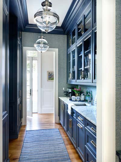  Traditional Family Home Pantry. Waterfront Retreat by Marika Meyer Interiors.