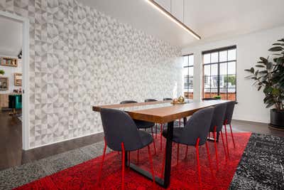  Contemporary Organic Office Meeting Room. Professional Chic  by R/terior Studio.