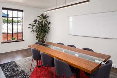 Contemporary Organic Office Meeting Room. Professional Chic  by R/terior Studio.