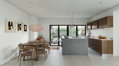  Contemporary Family Home Kitchen. Highbury by FifteenFifteen.