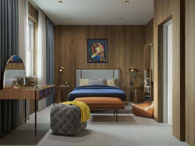 Mid-Century Modern Family Home Bedroom. Highbury by FifteenFifteen.