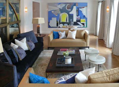 Art Deco Apartment Living Room. Gramercy Park by Design Studio Corbie Marlene Phillips s.p..