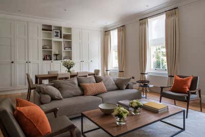  Contemporary Apartment Open Plan. Knightsbridge London by Design Studio Corbie Marlene Phillips s.p..