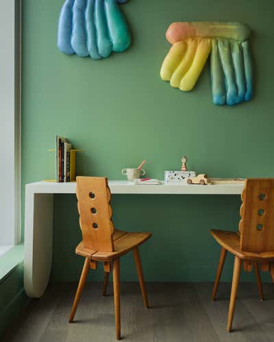  Contemporary Mixed Use Children's Room. One Manhattan Square by Anna Karlin.